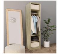 VIDAXL - Armadio Rovere Sonoma 50x50x200 cm in Legno Multistrato