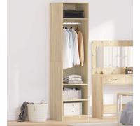 vidaXL Armadio Rovere Sonoma 50x50x200 cm in Legno Multistrato