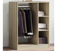 vidaXL Armadio Rovere Sonoma 77x48x102 cm in Legno Multistrato