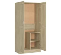 vidaXL Armadio Rovere Sonoma 82,5x51,5x180 cm in Legno Multistrato