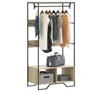 vidaXL Armadio Rovere Sonoma 90x50x180 cm in Truciolato