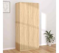 vidaXL Armadio Rovere Sonoma 90x52x200 cm in Legno Multistrato