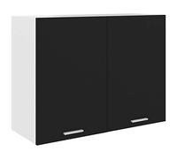 vidaXL Armadio Sospeso Nero 80x31x60 cm in Truciolato