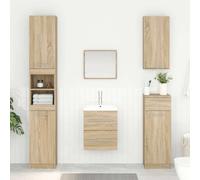 vidaXL Armadio sottolavello Rovere Sonoma 38,5 x 41 x 48 cm