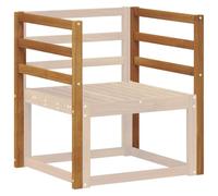 vidaXL Armleuning 2 st Naturel 59 x 4 x 73 cm Massief Acaciahout