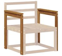 vidaXL Armleuningen 2 st Bruin 59 x 6 x 61 cm Massief Acaciahout