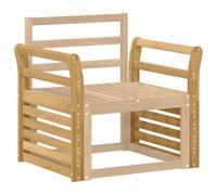 vidaXL Armleuningen Module 2 st Wit 58,5 x 8 x 60 cm
