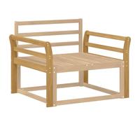 vidaXL Armleuningen Module 2 st Wit 78,5 x 8,5 x 60 cm