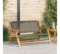 vidaXL Arredamento da Giardino Grigio 122 x 78 x 73cm