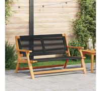 vidaXL Arredamento da Giardino Nero 78 x 122 x 73cm