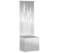 vidaXL Arte da Parete per l'esterno, Decorazione per Giardino, Scultura in Metallo appesa per Il Patio.