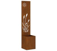 vidaXL Arte murale da Esterno, Decorazione per Giardino e terrazza, Scultura in Metallo, Pezzo Appeso per Patio