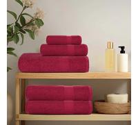vidaXL Asciugamani FROGN 10 pz Bordeaux 50x100 cm 360 g/m²