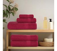 vidaXL Asciugamani FROGN 4 pz Bordeaux 30x30 cm 360 g/m²