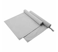 vidaXL Asciugamani Sportivi 2 pcs Grigio 180 x 90 cm