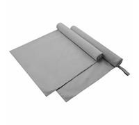 vidaXL Asciugamani Sportivi 2 pcs Grigio scuro 90 x 180 cm