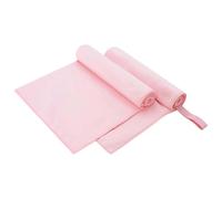 vidaXL Asciugamani Sportivi 2 PCS Rosa 100 x 50 cm, Asciugamani da Giardino e terrazzo, Leggeri, Super asciutti, assorbenti, salvaspazio, Moderni, Lavabile in Lavatrice