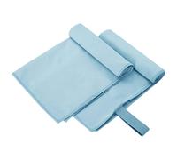 vidaXL Asciugamani Sportivi 2 pz Blu 50 x 30 cm