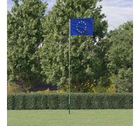 vidaXL Asta e Bandiera Europa 5,5 m Alluminio