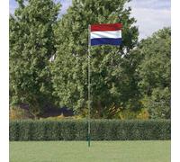 vidaXL Asta e Bandiera Olanda 5,5 m Alluminio