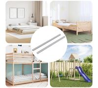 vidaXL Asta Filettata 2 pcs Argento 6 x 135 mm Acciaio, Altro, cilindrico, soluzioni industriali: produzione di precisione, controllo qualità e processi economici per un'efficienza ottimale