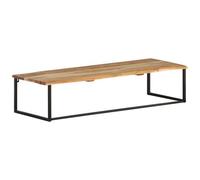Attaccapanni con Bordi Vivi 100x35x22 cm in Legno di Acacia