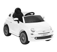 VIDAXL - Auto Elettrica Per Bambini Fiat 500 Bianca