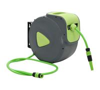 vidaXL Avvolgitubo Automatico Retrattile a Parete 30+2 m