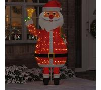 vidaXL Babbo Natale di Natale Bianco caldo 100 x 180 cm Tessuto