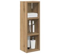 vidaXL Armadio da bagno a muro Rovere Artigianale 20 x 16 x 62,5 cm, Mobile bagno moderno, ripiano rettangolare, storage funzionale, soluzione salvaspazio, design elegante
