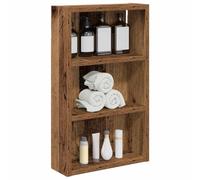 vidaXL Armadio da bagno a muro Legno vecchio 30 x 10 x 50 cm, Mobile bagno moderno, ripiano rettangolare, storage funzionale, soluzione salvaspazio, design elegante