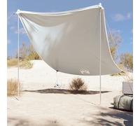 vidaXL Baldacchino da Spiaggia con Ancore per la Sabbia 214x236 cm