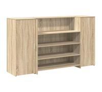 vidaXL Banco Reception Rovere Sonoma 180x50x103,5 cm Legno Multistrato