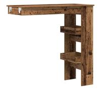 vidaXL Bancone da Muro Legno Antico 102x45x103,5cm Legno Multistrato