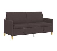 vidaXL Bank met opslag Donkerbruin 172 x 78 x 87 cm Polyester