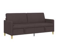 vidaXL Bank met opslag Donkerbruin 192 x 78 x 87 cm Polyester