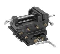VidaXL Morsa Manuale con Slitta Trasversale per Trapano a Colonna 78mm