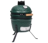 vidaXL Barbecue Affumicatore 2 in 1 Kamado in Ceramica 56 cm Verde