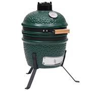 vidaXL Barbecue Affumicatore 2 in 1 Kamado in Ceramica 56 cm Verde