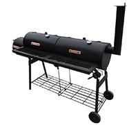 vidaXL Barbecue con Affumicatore XL Nero Griglia Grill Girarrosto Spiedo BBQ
