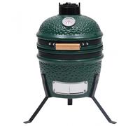 VidaXL Barbecue Kamado con Affumicatore 56 cm Verde
