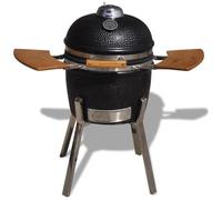 Vidaxl - Barbecue Kamado Griglia Con Affumicatore In Ceramica 81 Cm
