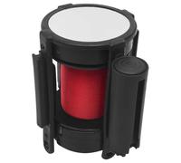 vidaXL Barriera a Nastro Retrattile 200 cm Rossa