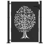 vidaXL Barriera da giardino Ingresso Porta esterna Blocco Patio Limite Recinzione Sicurezza Casa