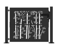 vidaXL Barriera da giardino - Un elegante divisorio per la tua terrazza. Mantiene al sicuro lo spazio esterno grazie al design tagliato a laser. Ideale per uno stile moderno!