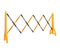 vidaXL Barriera Stradale Pieghevole Gialla 250x38x96 cm
