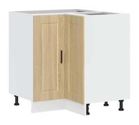 vidaXL Base ad Angolo Cucina Porto Rovere Sonoma in Legno Multistrato