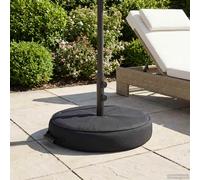 Base per Ombrello da Patio 60 x 60 cm Acciaio Nero
