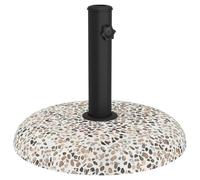 vidaXL Base per pali da 37/42/52/58 mm, cemento multicolore, 20 kg