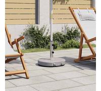 AX Base Supporto Ombrellone Parasole 30kg Grigio ø45cm Ruote Adattatori + 40549